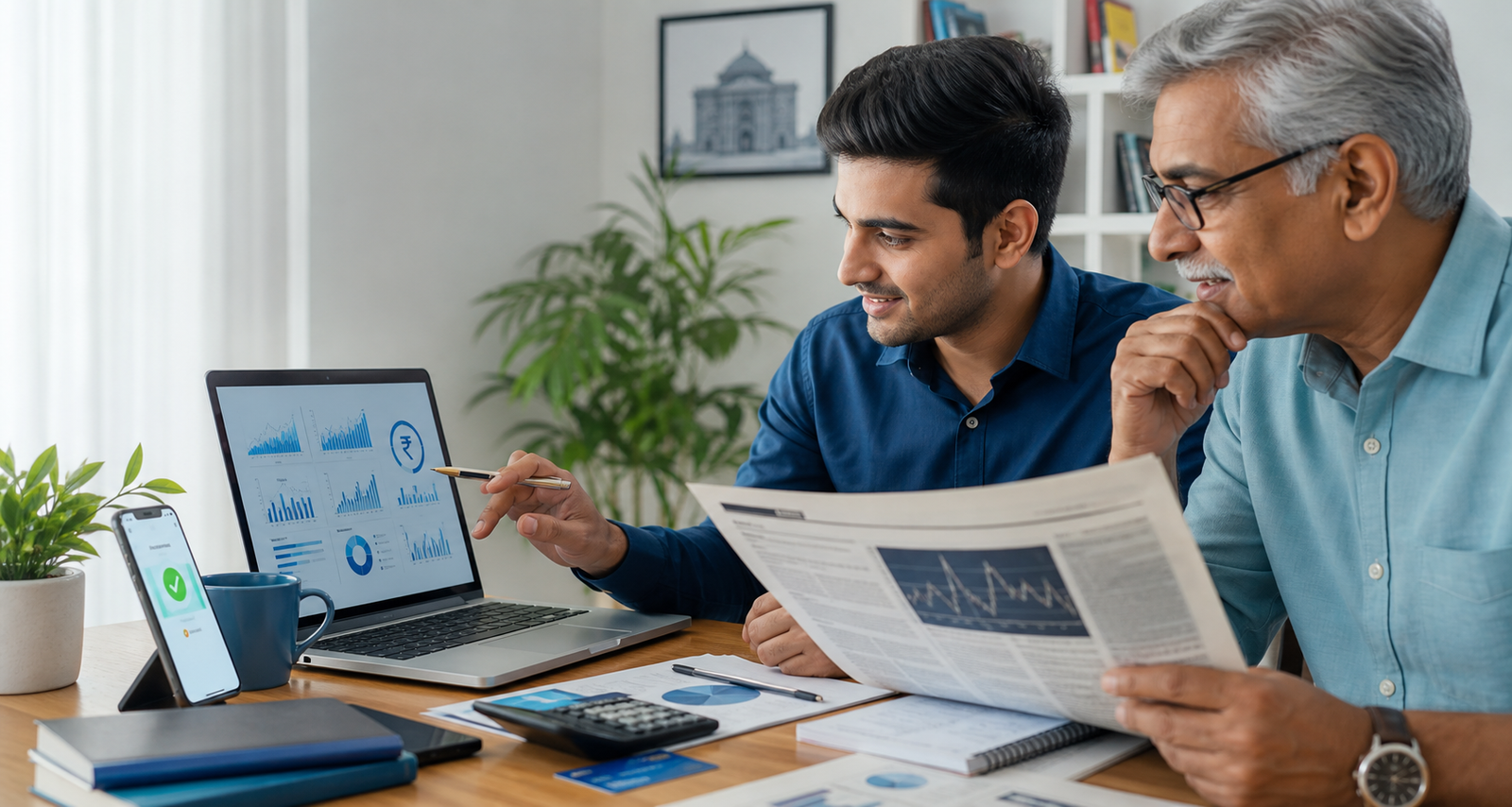 Indian readers learning banking and personal finance