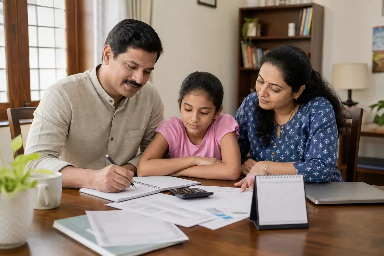 Indian family planning long-term Public Provident Fund savings