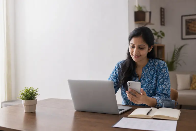 Indian household reviewing essential expenses and emergency savings